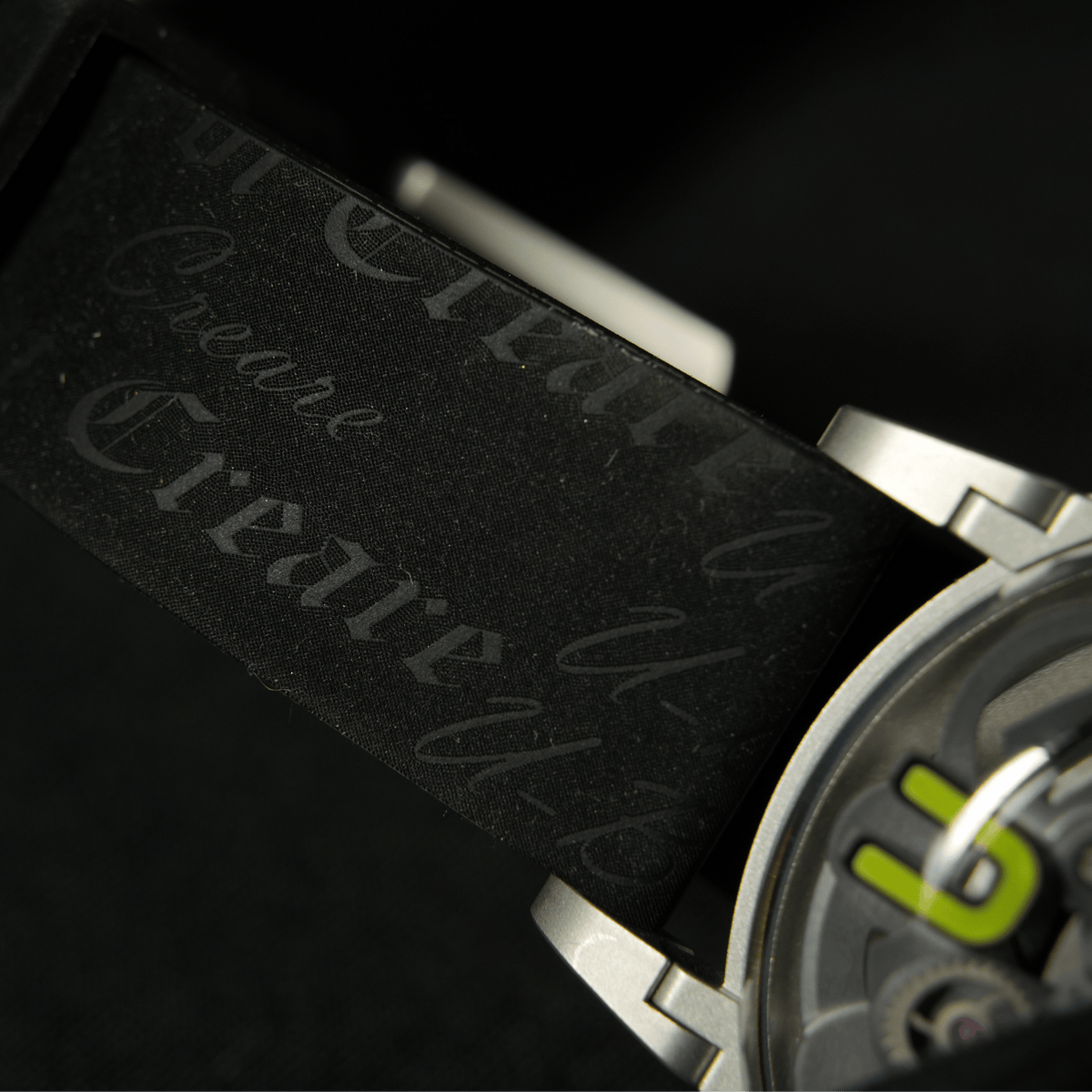 U-65 44mm Stainless Steel Green