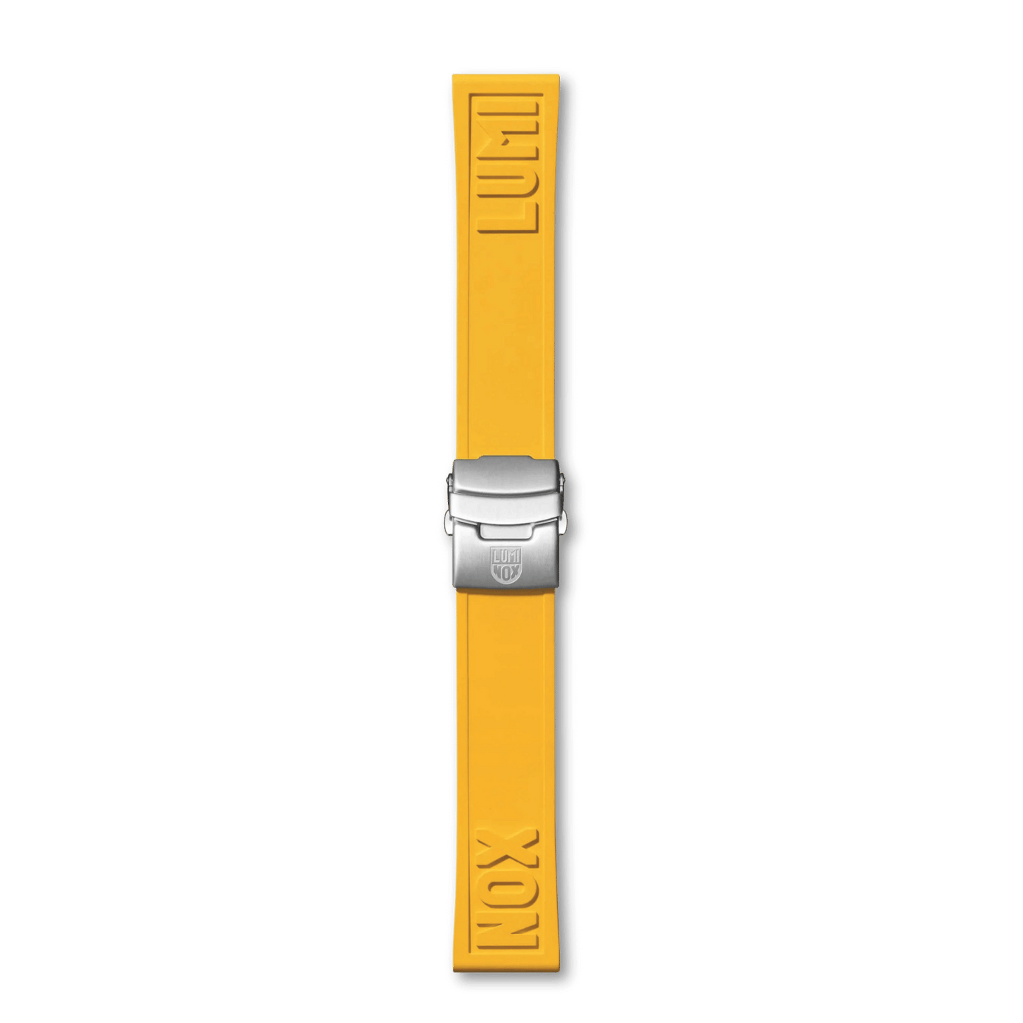 Cut-to-Fit Rubber Strap 24 mm, Yellow