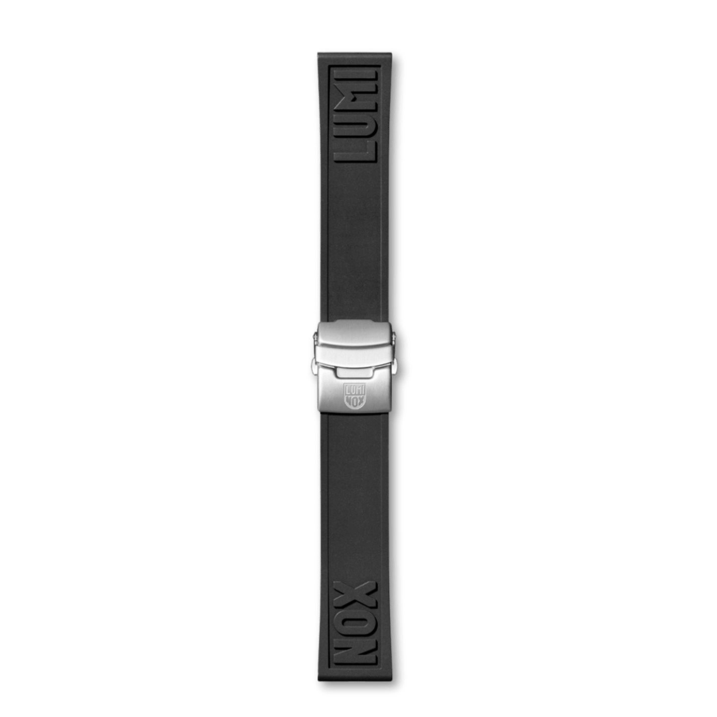 Cut-to-Fit Rubber Strap 24 mm, Black