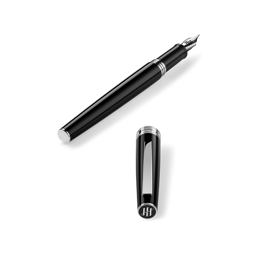 Montegrappa FP M Armonia Black Steel