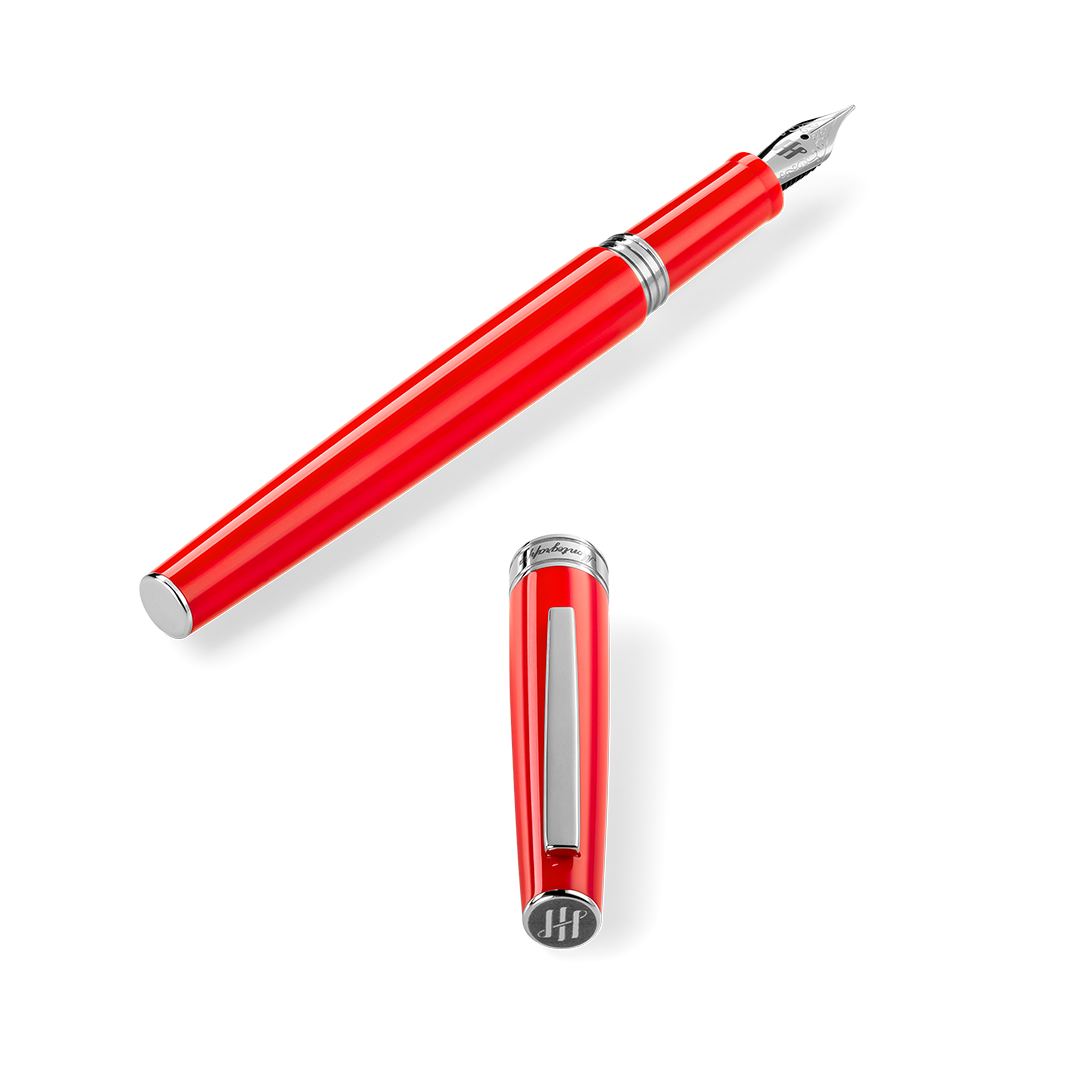 Montegrappa FP M Armonia Scarlet Red Steel