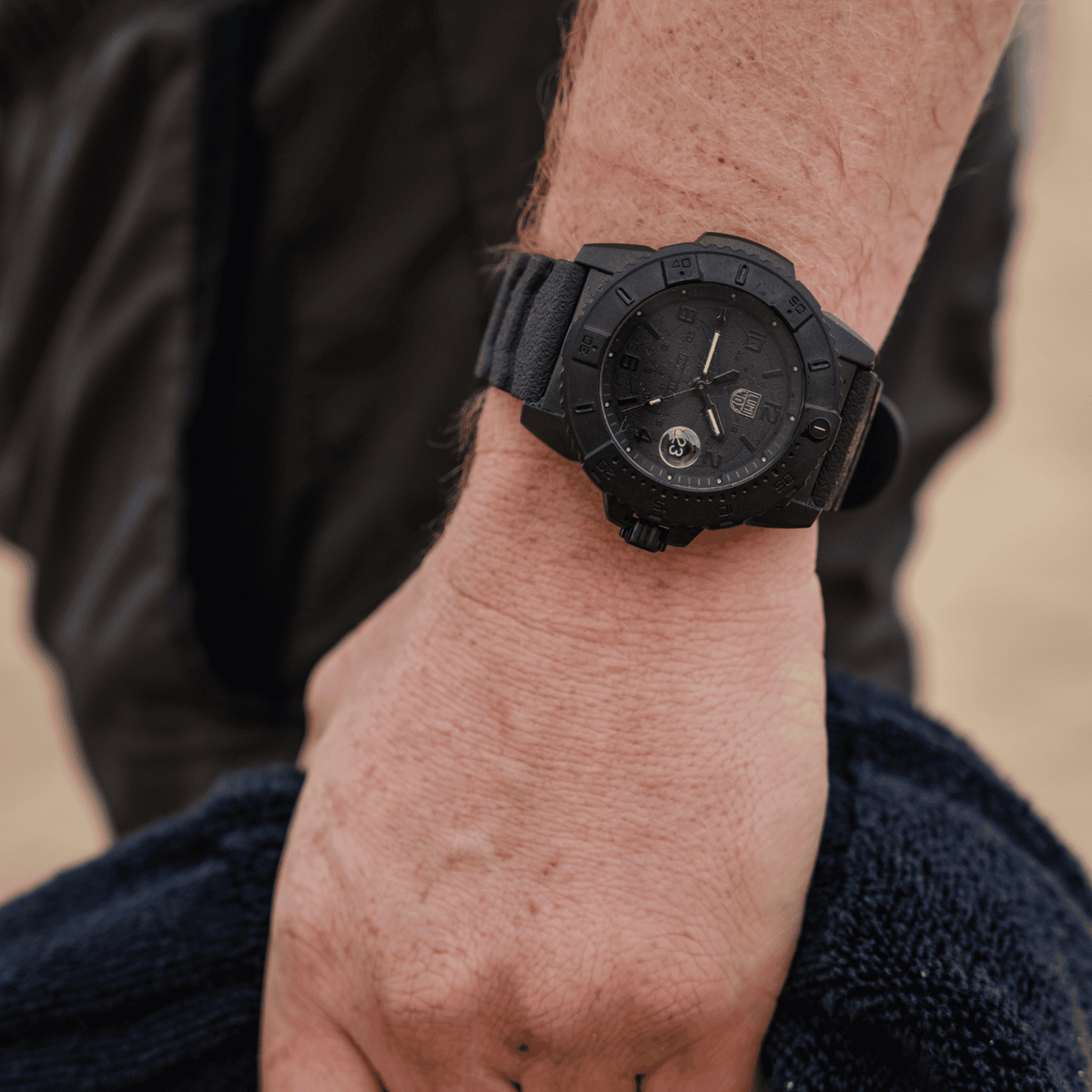 Luminox Navy SEAL Foundation Military Blackout