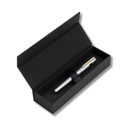 BOSS Rollerball Pen Gear Silver / Gold