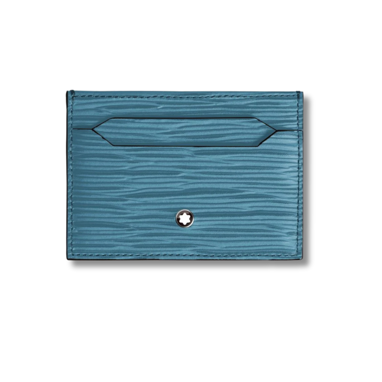 4810 Card Holder Blue textured