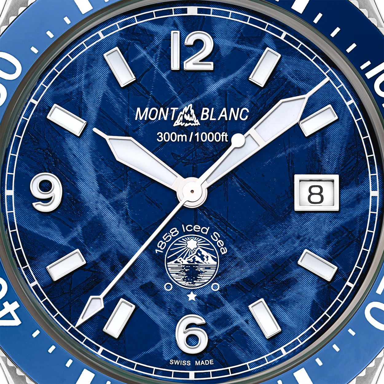 Montblanc Iced Sea Automatic Date Blue