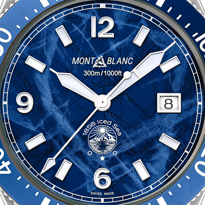 Montblanc Iced Sea Automatic Date Blue