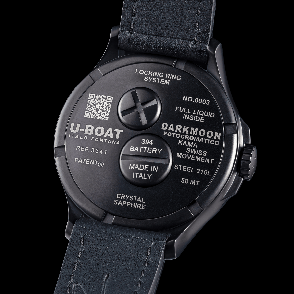 U-BOAT DARKMOON KAMA PVD BLUE
