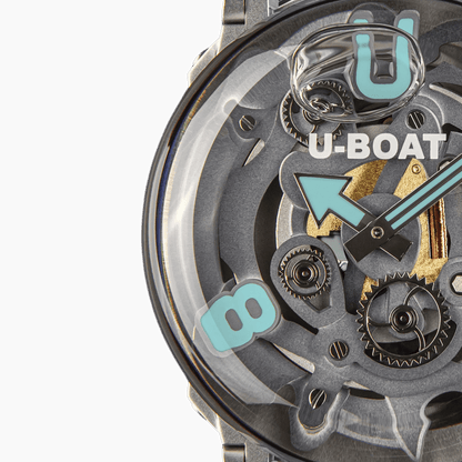 U-65 44mm Stainless Steel L.Blue