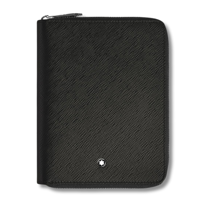 5-Pen Pouch with zip in Sartorial Leather