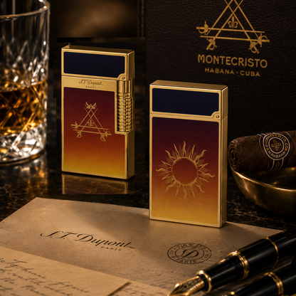 Le-Grand-Dupont X Montecristo Lacquered Violet