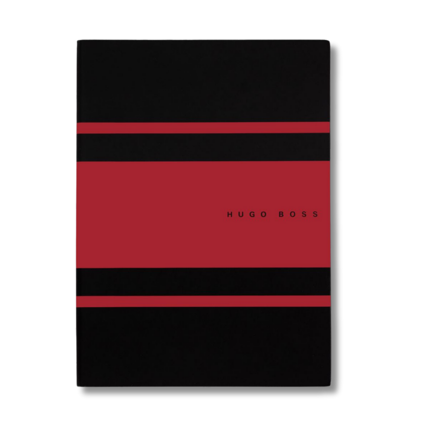 Stripe Journal Red Black