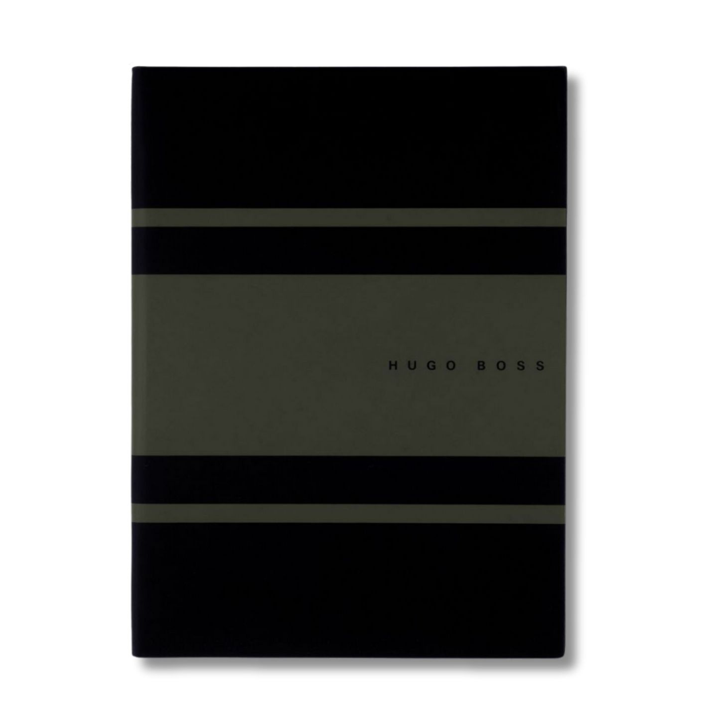 Stripe Journal Olive Black