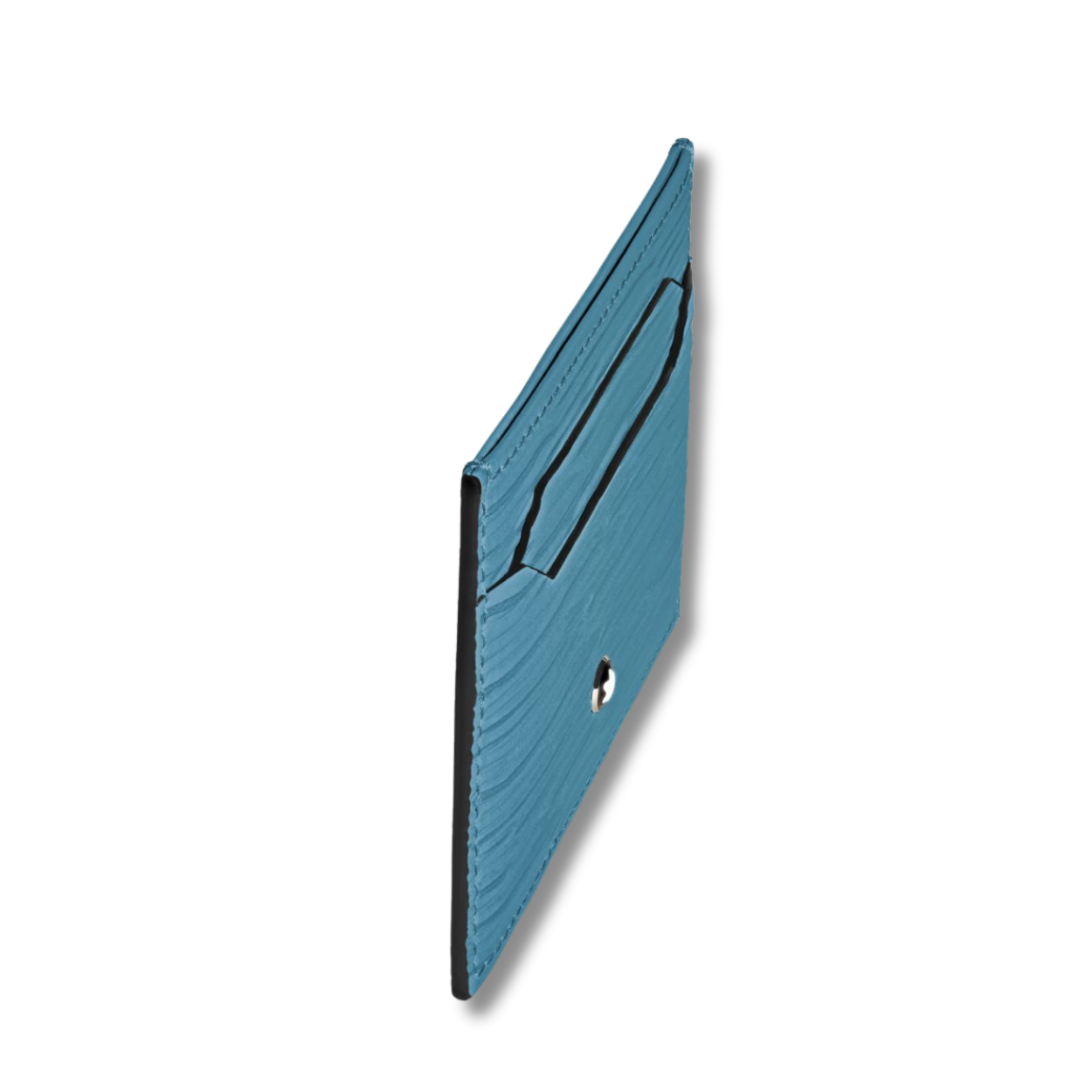 4810 Card Holder Blue textured