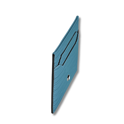 4810 Card Holder Blue textured
