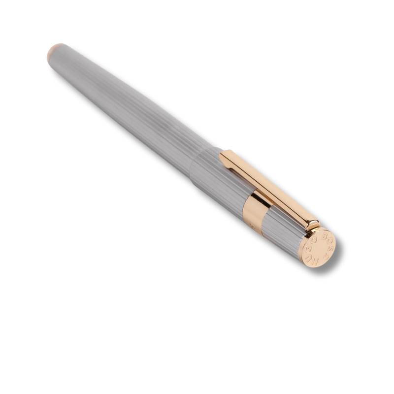 BOSS Rollerball Pen Gear Silver / Gold