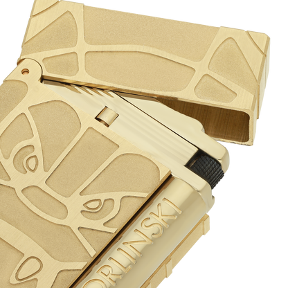 DUPONT X ORLINSKI Ligne 2 brushed lighter Gold