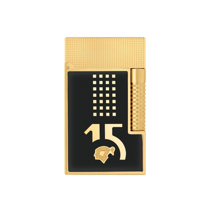 Ligne 2 Behike Lacquered Black Gold Lighter
