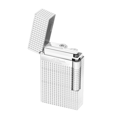 Le Grand Dupont Diamond head Lighter silver