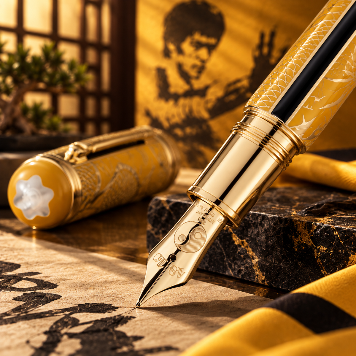 Great Characters Homage to Bruce Lee Limited Edition 1940 Fountain Pen