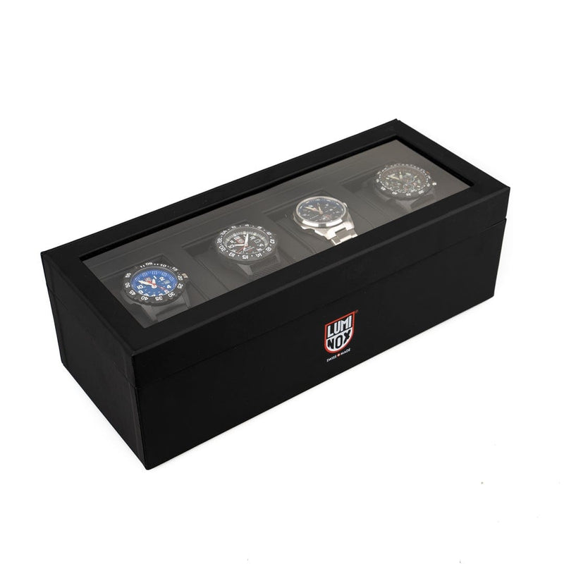 מבט פנימי על קופסת אספנים לומינוקס – Luminox Collectors Box | Signature Studio