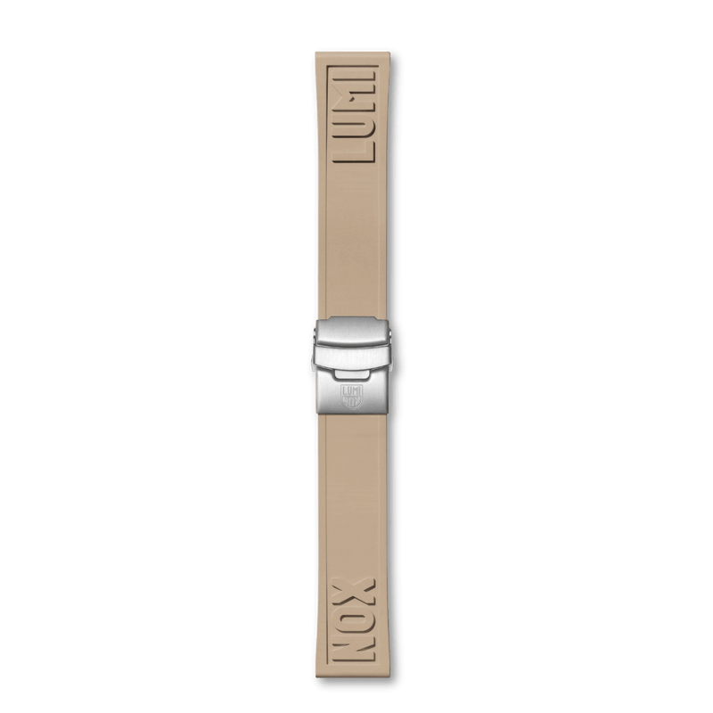 רצועת גומי חול 24 מ"מ לשעון לומינוקס – Luminox Cut-to-Fit Rubber Strap 24mm Sand | Signature Studio