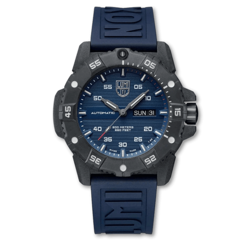 שעון לומינוקס Master Carbon SEAL Automatic כחול – Luminox Master Carbon SEAL Automatic Blue | Signature Studio