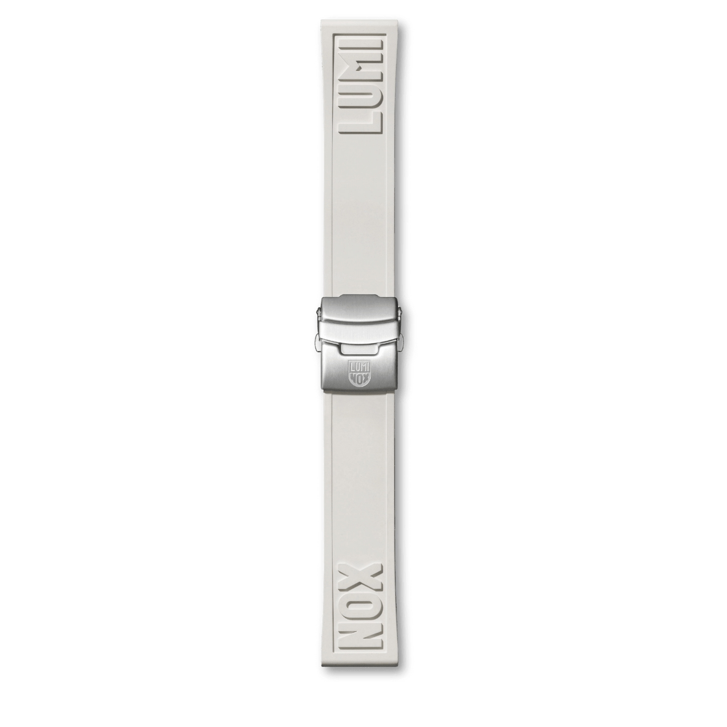 Cut-to-Fit Rubber Strap 24 mm, White