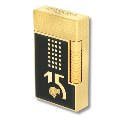 Ligne 2 Behike Lacquered Black Gold Lighter