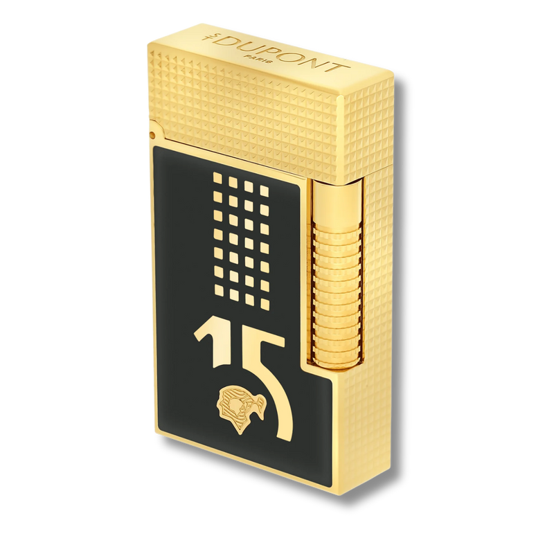 Ligne 2 Behike Lacquered Black Gold Lighter