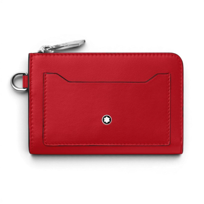 מחזיק מפתחות מונבלאן מייסטרשטוק אדום – Montblanc Meisterstück Red Key Holder | Signature Studio