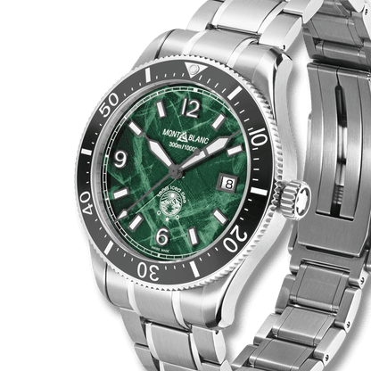 Montblanc Iced Sea Auto Date Green glacier
