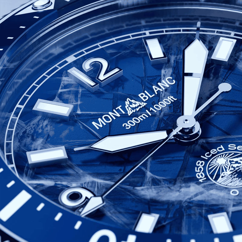 Montblanc Iced Sea Automatic Date Blue