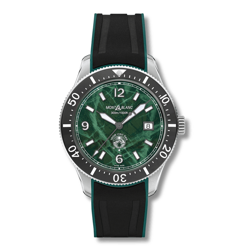 Montblanc Iced Sea Auto Date Green glacier