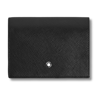Compact Wallet 6cc with zip in Sartorial Leather