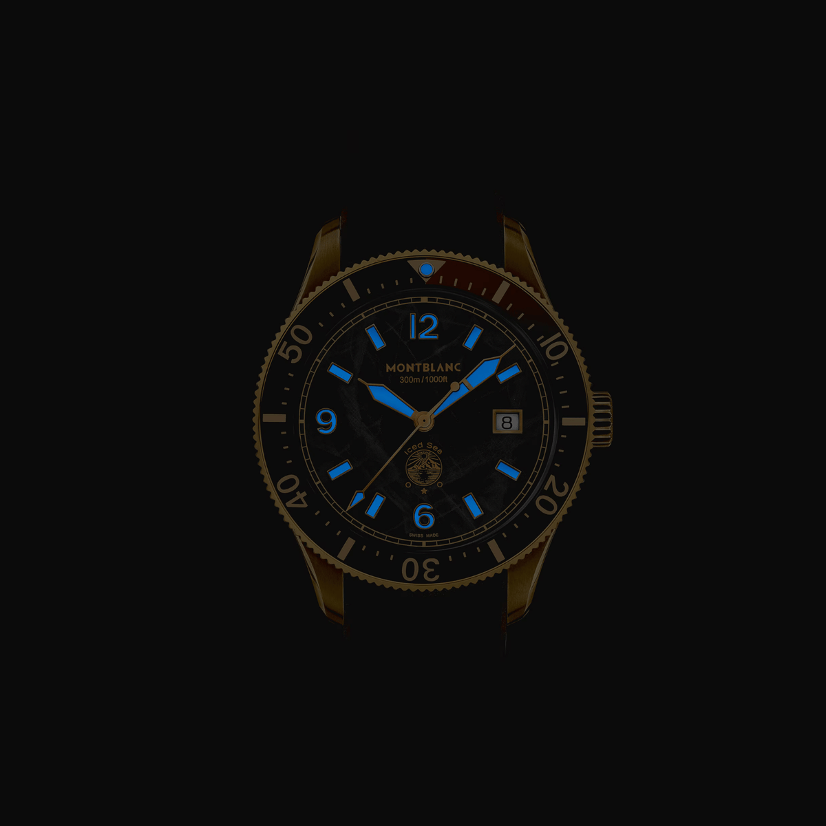 Montblanc Iced Sea Automatic Date Bronze