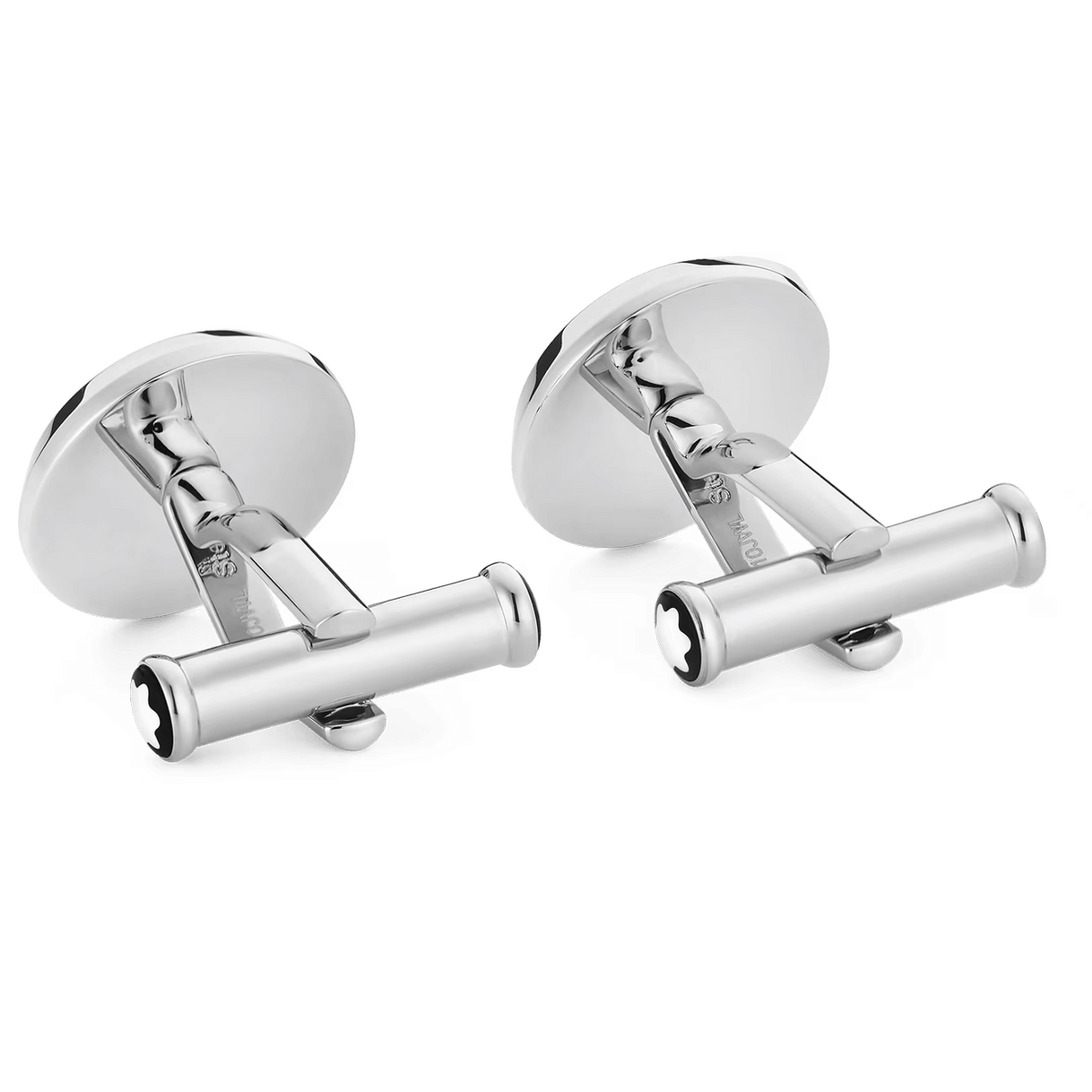MONTBLANC Star Cufflinks with Steel Inlay