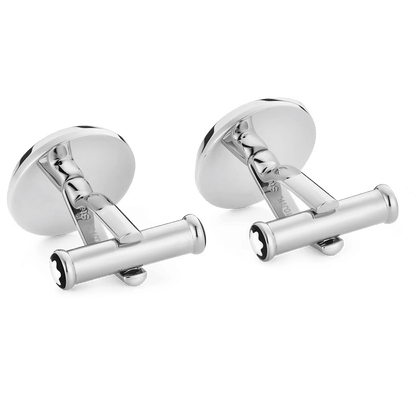MONTBLANC Star Cufflinks with Steel Inlay