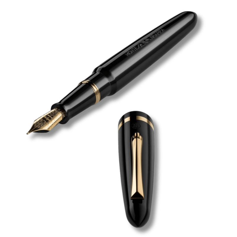 Montegrappa Venetia Black Fountain Pen