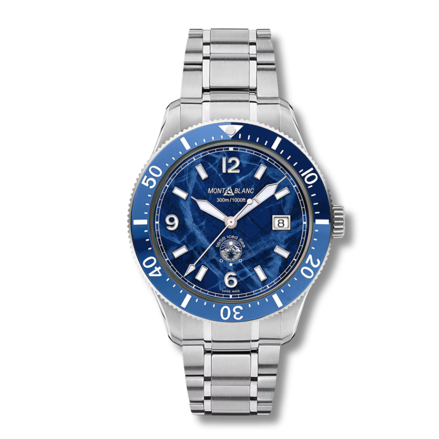 Montblanc Iced Sea Automatic Date Blue