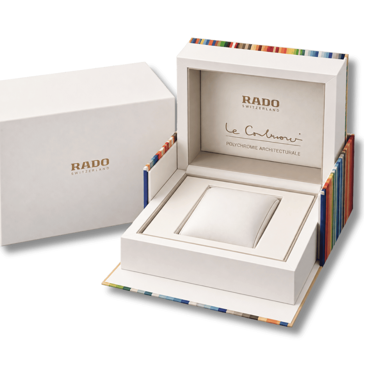 RADO True Round x Les Couleurs® Le Corbusier® Special Edition