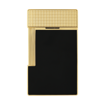 Dupont Table Lighter Mixed Lacquered lighter gold