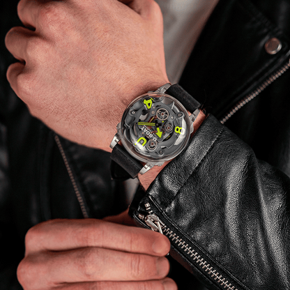 U-65 44mm Stainless Steel Green