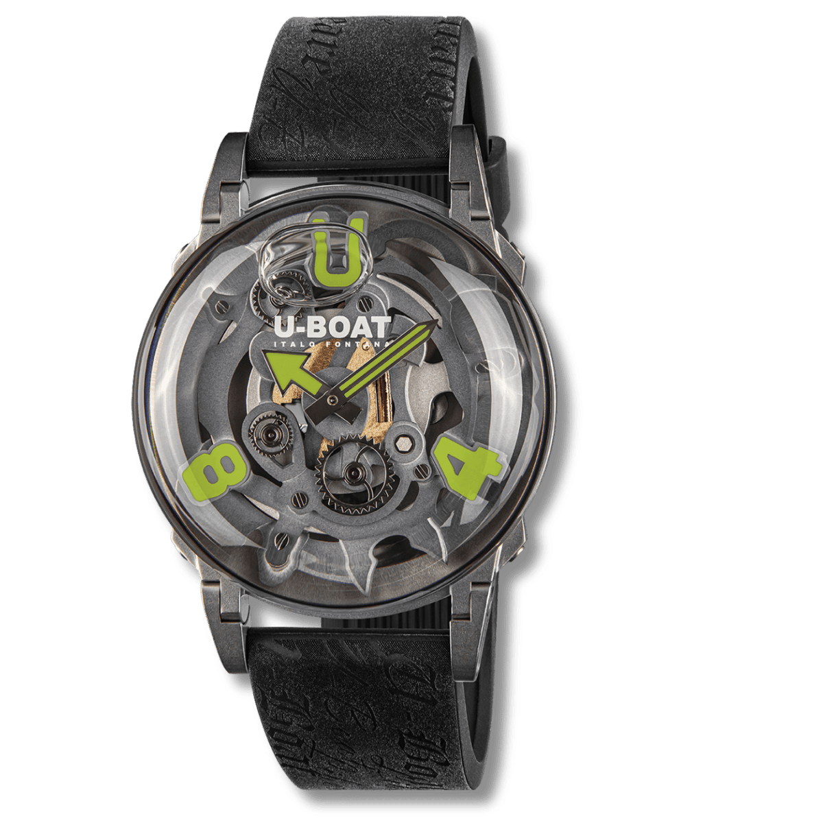 U-65 44mm Stainless Steel Green