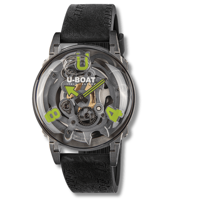 U-65 44mm Stainless Steel Green