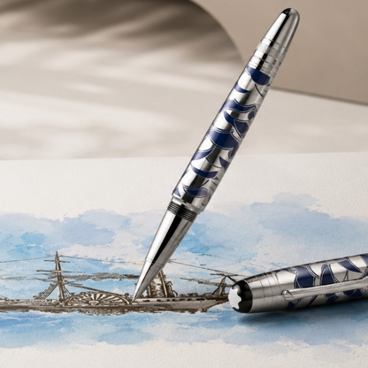 Meisterstück Around the World in 80 Days Solitaire LeGrand Rollerball