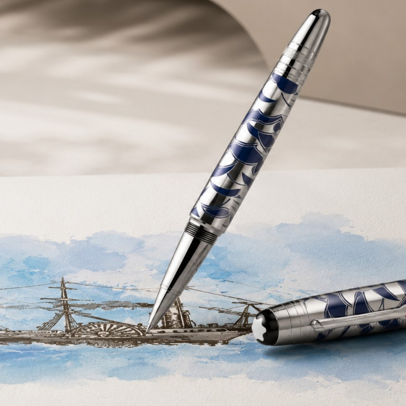 Meisterstück Around the World in 80 Days Solitaire LeGrand Rollerball
