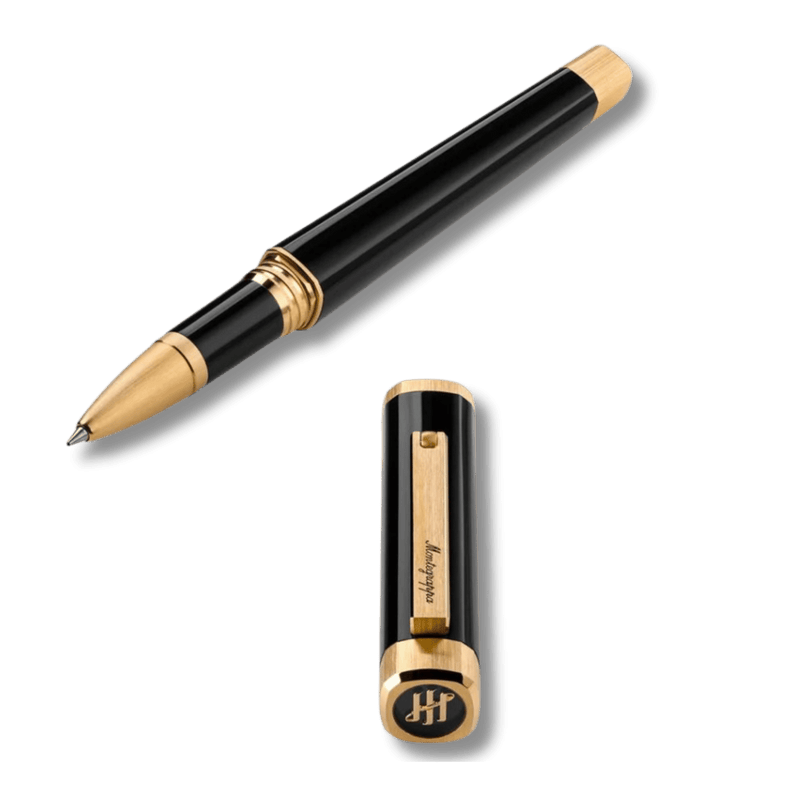 Quattro Rollerball IP Yellow Gold