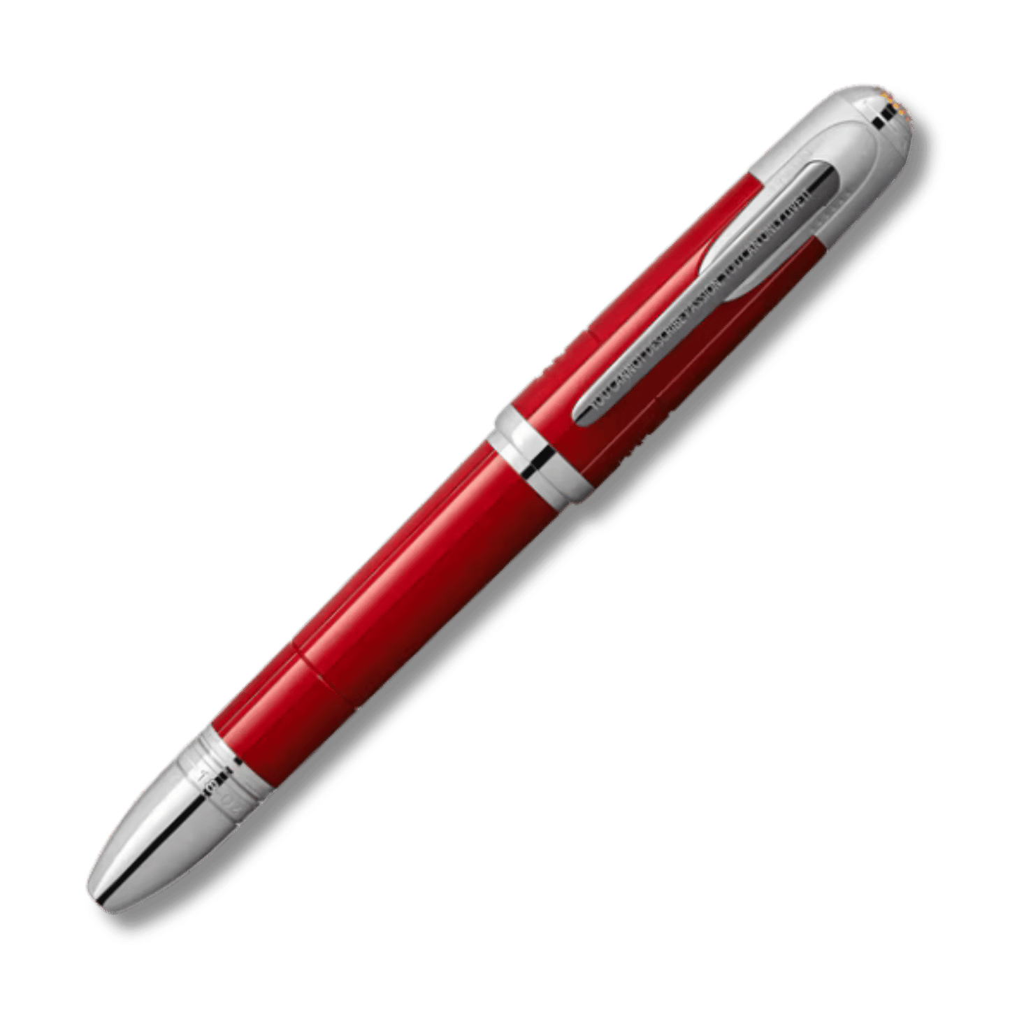 פרטי עיצוב על גוף עט רולר מונבלאן אנצו פרארי – Montblanc Great Characters Enzo Ferrari Special Edition Rollerball | Signature Studio