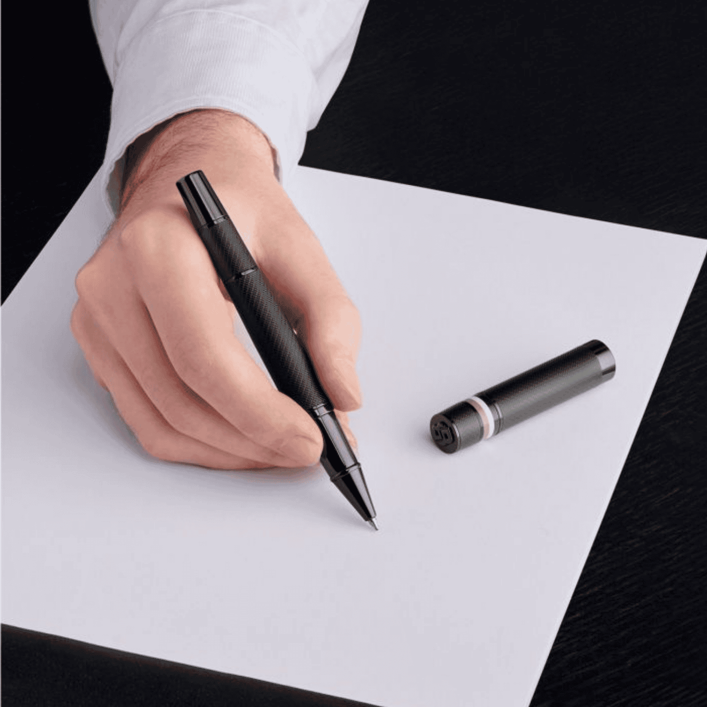 BOSS Rollerball Pen Gear Pinstripe
