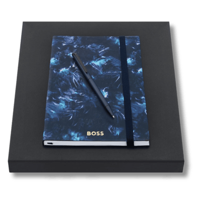 Set HUGO BOSS (ballpoint pen & Notebook)
